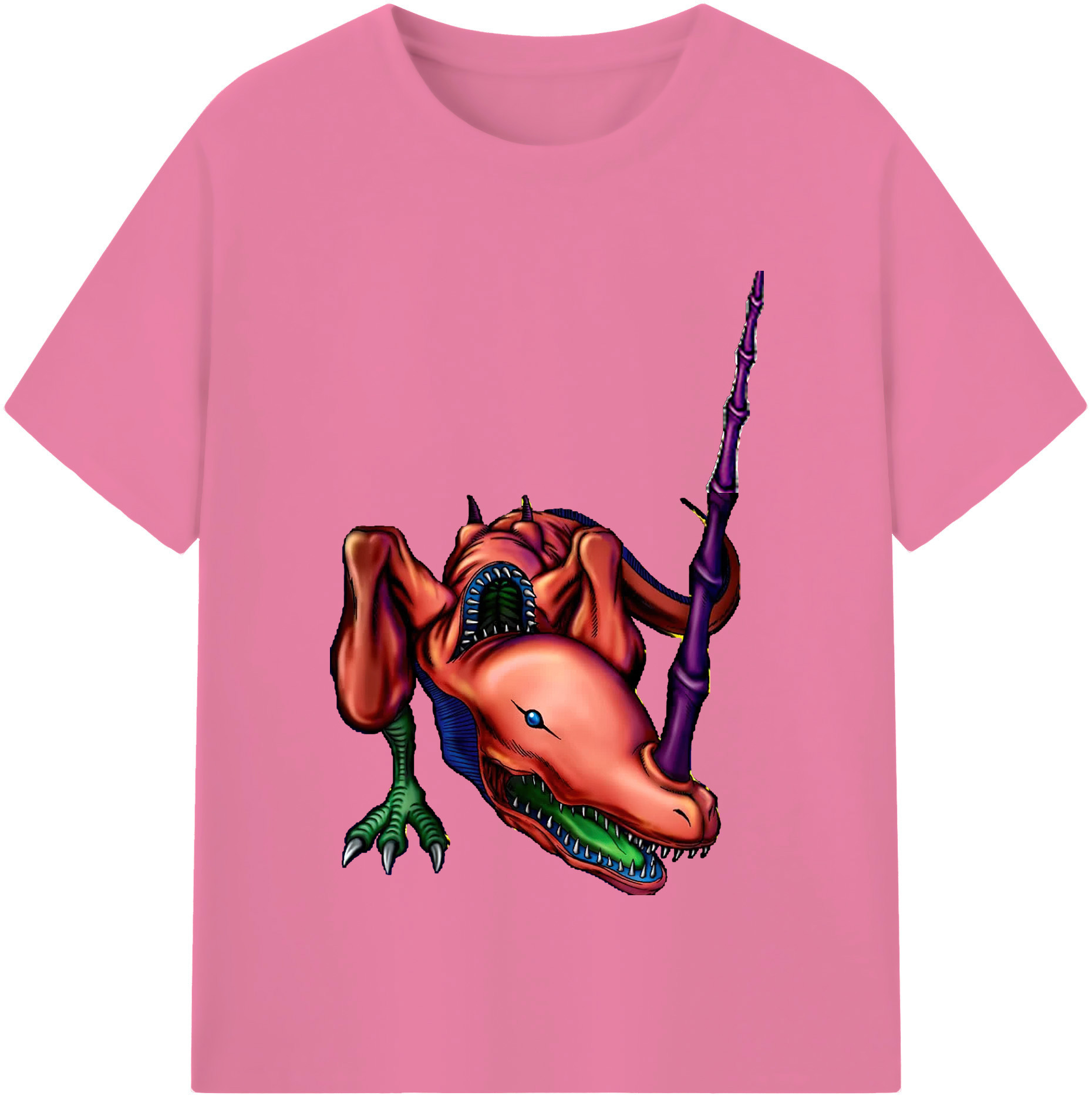 （画像用） 遊☆戯☆王 Yu-Gi-Oh! 綿100％半袖Tシャツ（フロントプリント）